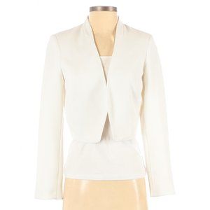 Topshop White Blazer Size 2